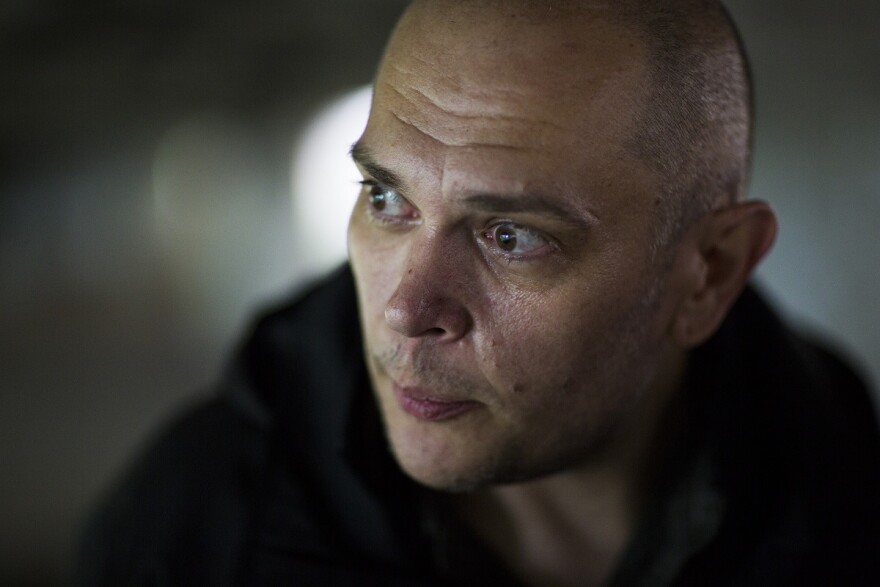 Kevin Boggs is a patient at one of three methadone clinics in Seattle. He moved into the Jungle last winter, which makes it easier to show up for his daily treatment. 