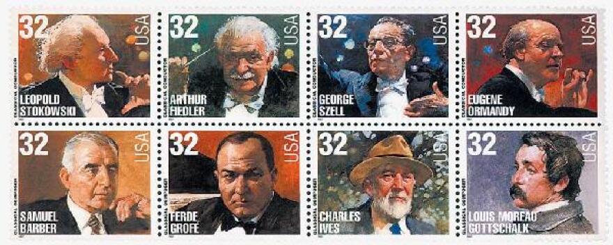 1997 United States Postal Service stamp series featuring American composers and conductors