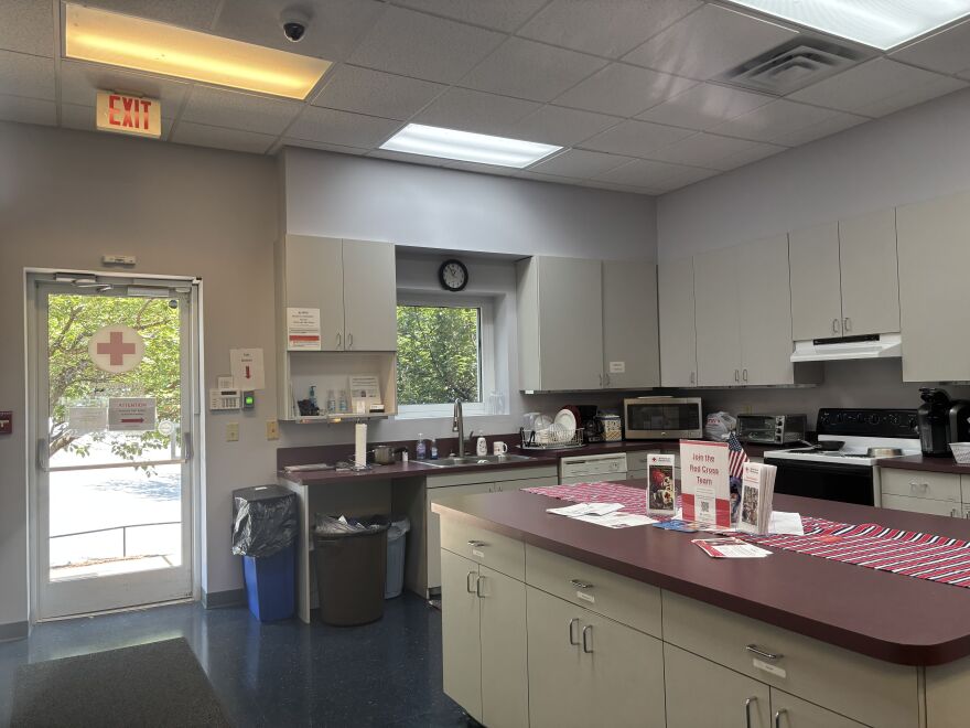 The blood donation center in Winchester is one of eight offices the American Red Cross operates in the Central Appalachia region.