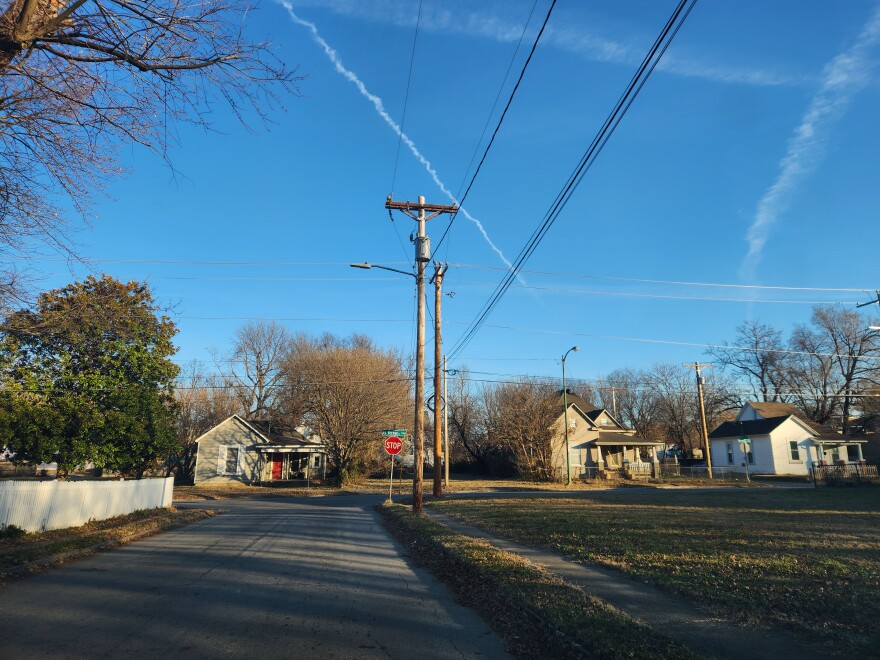 A Springfield, Mo. neighborhood on December 17, 2025.