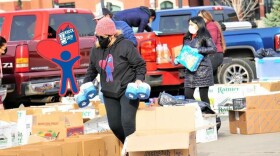 Zuli Garcia, founder of Latinx Knock and Drop, said she prepared about 200 boxes full of not only Thanksgiving meals, but other essentials like toilet paper and hand sanitizer. She said the organization is busier than ever as the holiday season arrives. "We have more families in need because as we can see, the pandemic is coming back stronger," Garcia said.