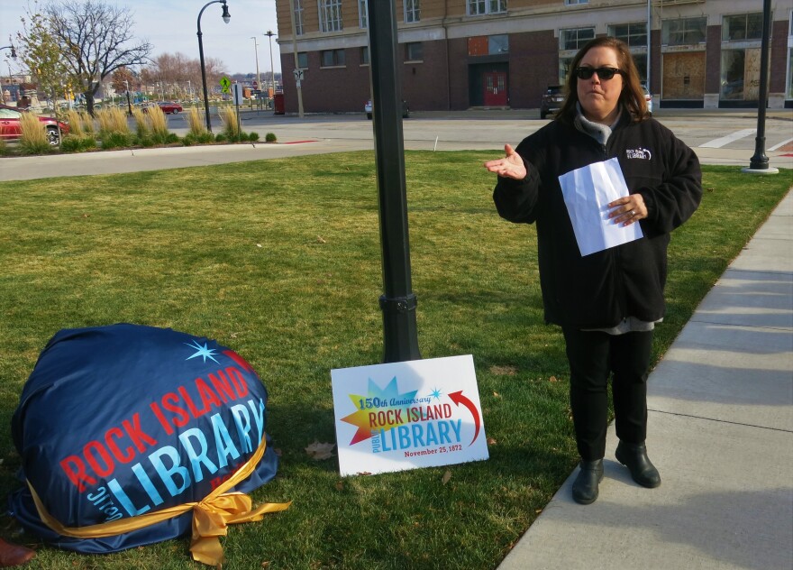 Library Director Angela Campbell