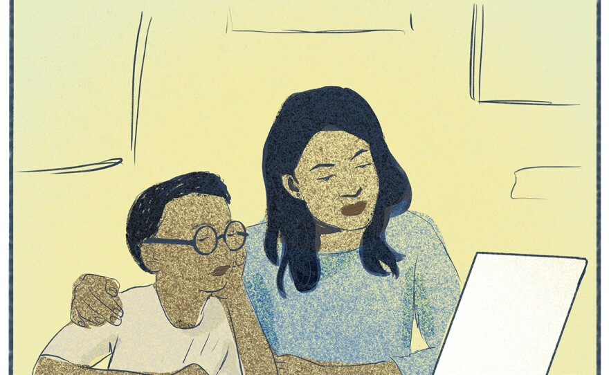 "We were remote from March through September, then in person until November, then back to virtual until February. And for my students, transitions are tough."