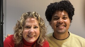 Martha Councell-Vargas and Alonso Pirio in the Classical WMUK studio