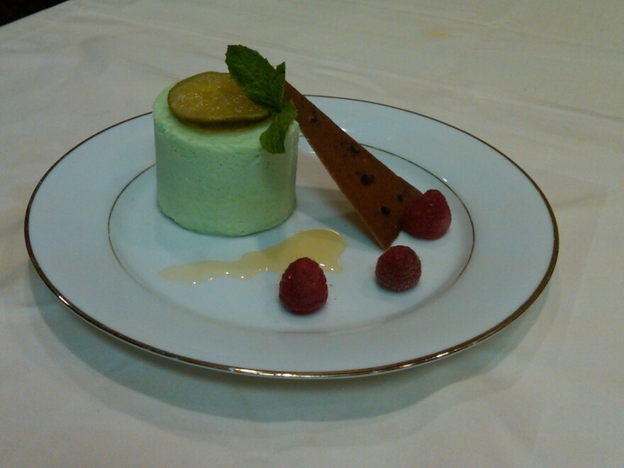 Frozen Lime Souffle is Justice Ginsburg's favorite dessert. 