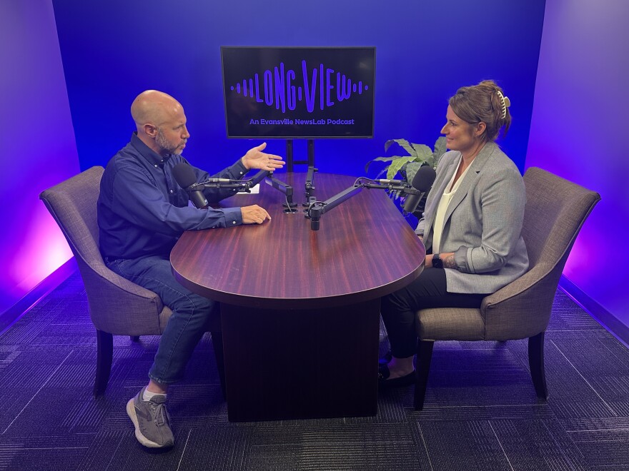 The Long View Host, Joe Atkinson, and guest Savannah Whicker discuss homelessness and resources in Evansville, Indiana.