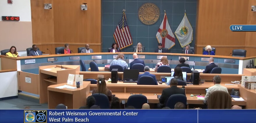 Palm Beach County approved its new budget as it grapples with high law enforcement spending and rising taxes.