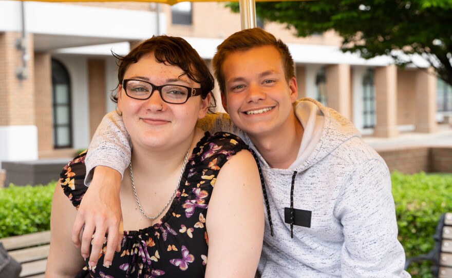 Attendees at IndieCraft on Friday, May 19, 2023 in Springfield, Ohio (Ruthie Herman for WYSO)