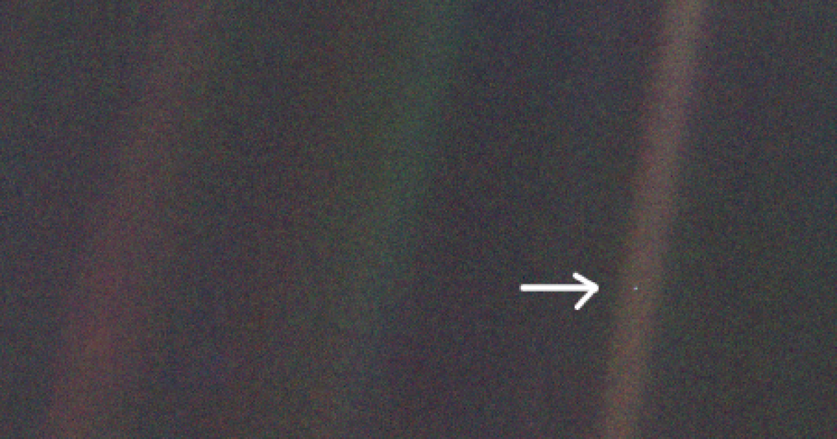Our Island Universe: A Pale Blue Dot