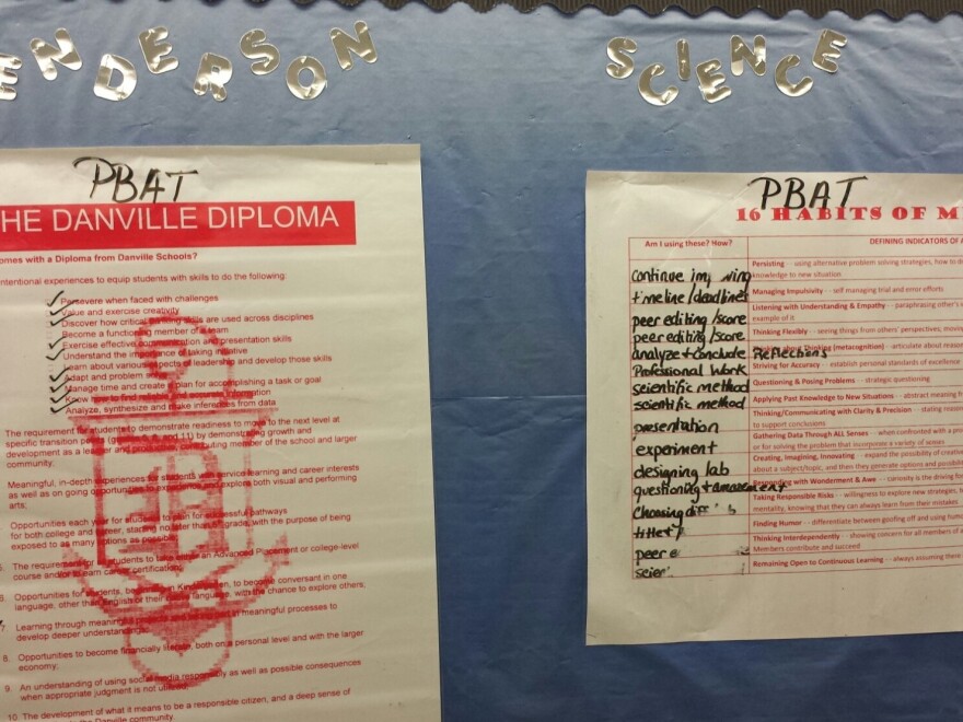 The Danville Diploma is part of a new approach to learning at the school.