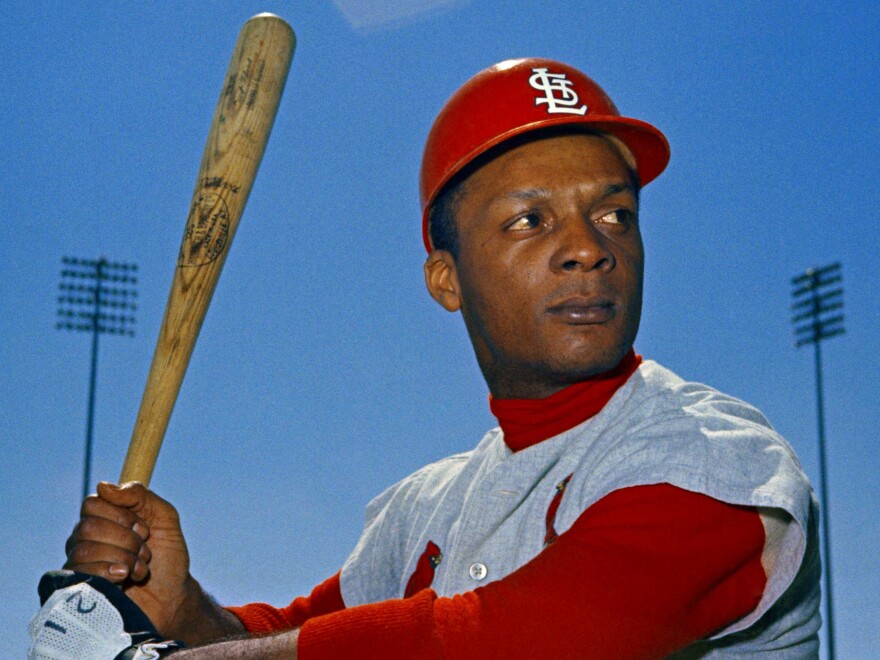 St. Louis Cardinals outfielder Curt Flood in March 1968. He helped lay the groundwork for modern free agency after he declared that he was a "well-paid slave."