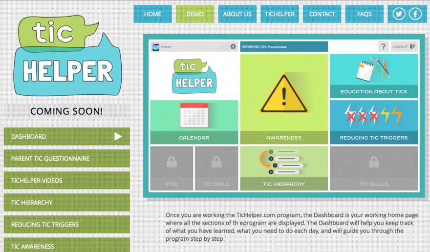 A view of TicHelper.com