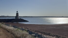 The lighthouse at Lake Hefner in Oklahoma City.