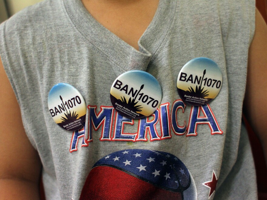 A young critic of SB 1070.