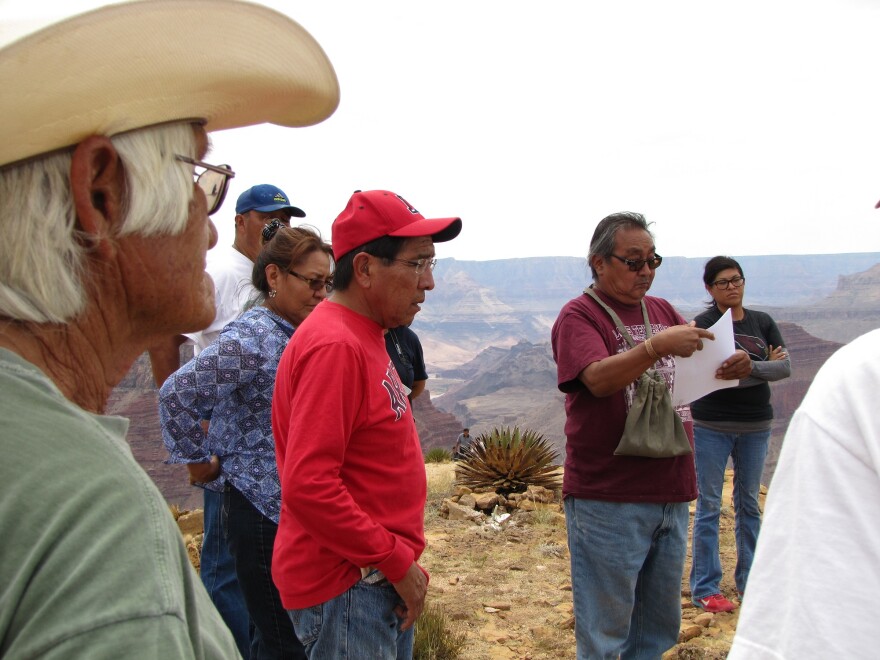 Hopi Chairman Herman Honanie