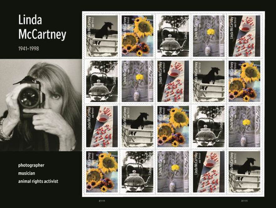 U.S. Postal Service honoring Linda McCartney Stamps 