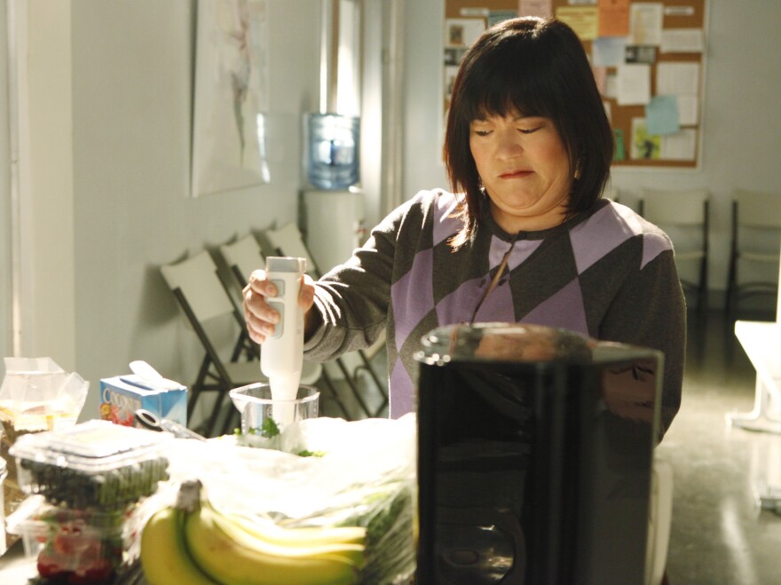 On NBC's <em>Smash,</em> returning for a second season, Harada plays the much-put-upon stage manager Linda, charged with keeping the chaos at the show-within-a-show more or less under control.