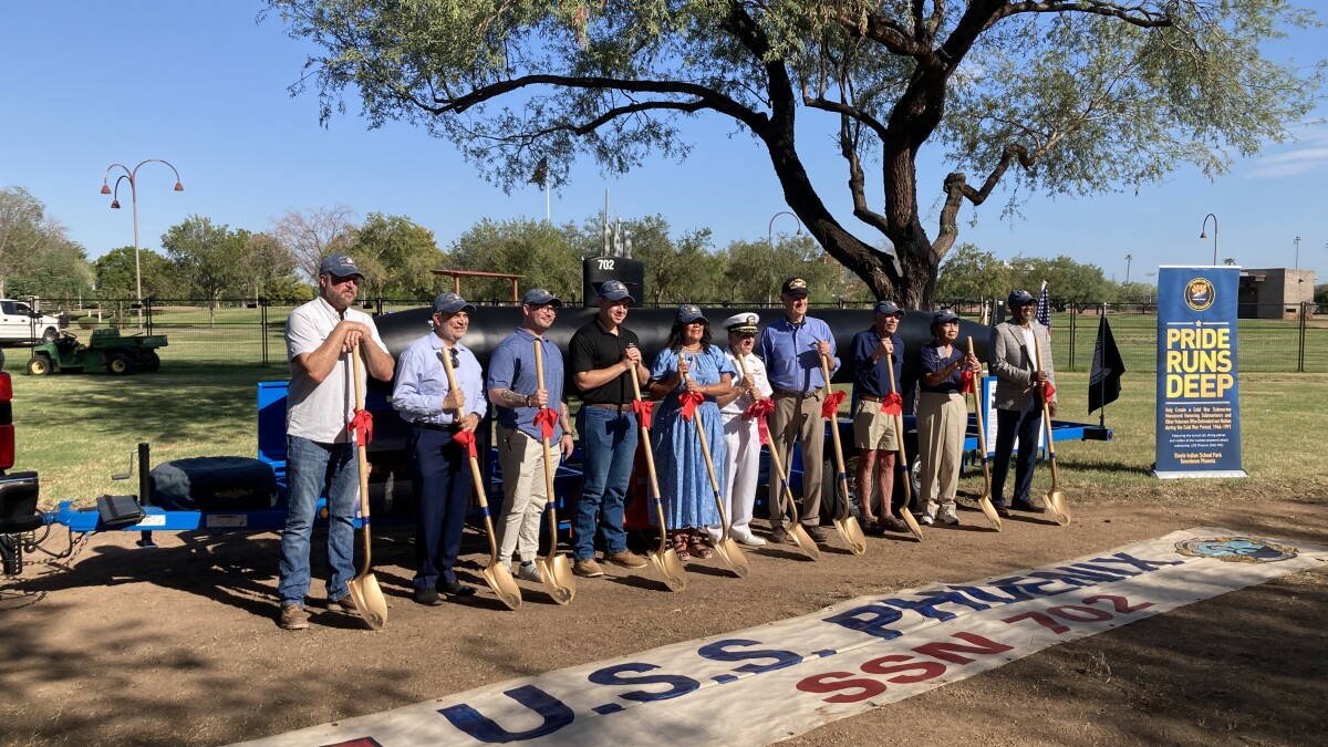 New USS Phoenix submarine monument is coming to Steele Indian School Park