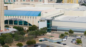 The Henry B. Gonzalez Convention Center and Hemisfair area seen on Oct. 26, 2026.