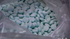Fentanyl is often bought and sold on the streets of Albuquerque in a pressed pill form often referred to as "blues" meant to look like oxycodone. Advocates say a veterinary tranquilizer called medetomidine is more frequently found cut into street opioids to maximize profits, which can make overdose reversal more difficult and make withdrawal much more deadly.