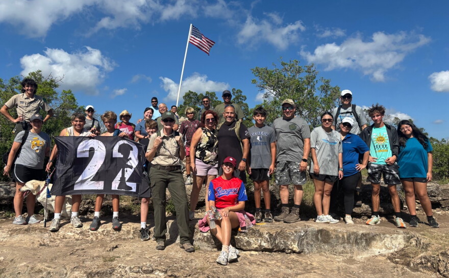 photo from a former ruck hike