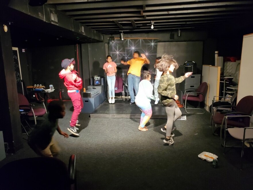 Drama Club is just one of the many opportunities offered by Blackbox on Troost, a community arts space that engages the local community in performing and visual arts.