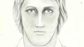 A sketch of the Golden State Killer, an individual associated with a spree of rapes and killings between 1976 and 1986. On Tuesday, police arrested Joseph James DeAngelo and named him as the suspect.