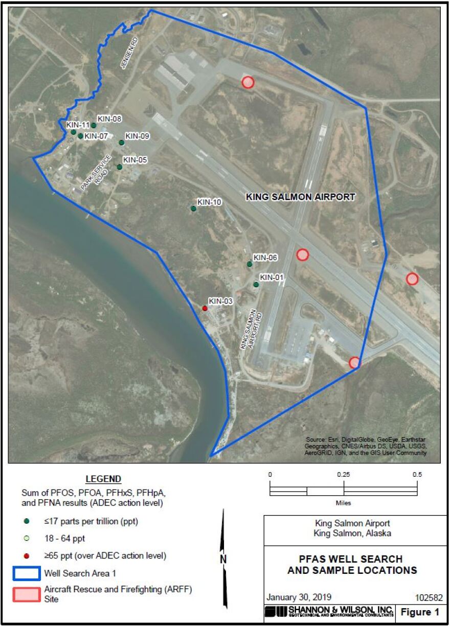 PFAS testing set for wells near King Salmon Airport