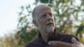 Fred Clark in a video announcing his campaign for congress (screenshot).