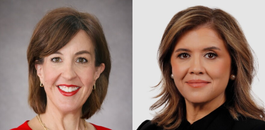 Republican Ashley Foster and Democrat Luz Elena Chapa