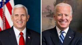 Vice President Mike Pence and former Vice President Joe Biden will each be in Indiana campaign for their party's candidate for U.S. Senate.