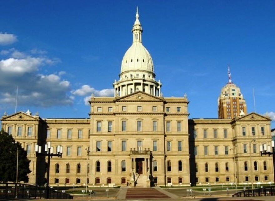The Michigan State Capitol in Lansing.
