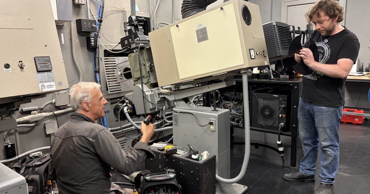 What it takes to show film at the Oriental Theatre