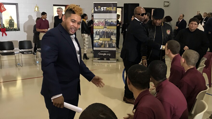 Jason Jones spent 13 years in California's San Quentin State Prison, where The Last Mile started. He says the program changed his life.