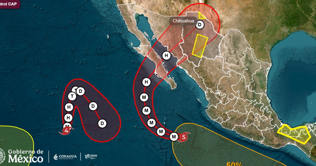 Officials warn of severe weather in Sonora as Hurricane Polo moves north