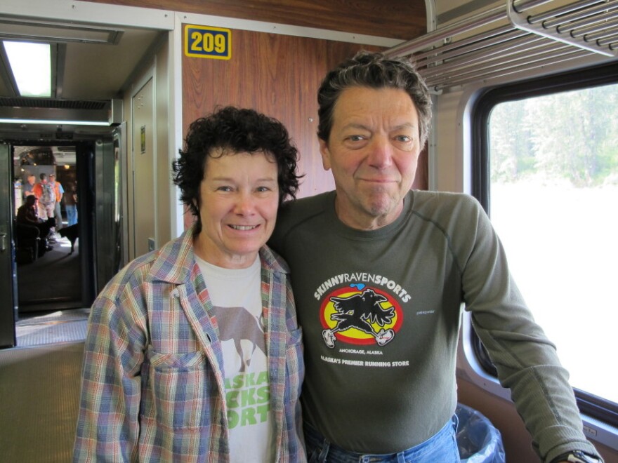 Julie and Ken Flynn ride the Hurricane Turn several times each summer to access their recreational cabin.
