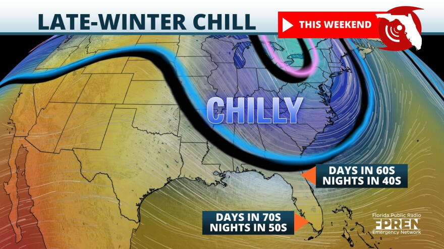Late Winter Temps Expected To Spill Southward
