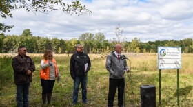 Local and state officials thanked the State of Michigan for launching a program to help local road agencies mitigate wetland destruction more cheaply and easily.