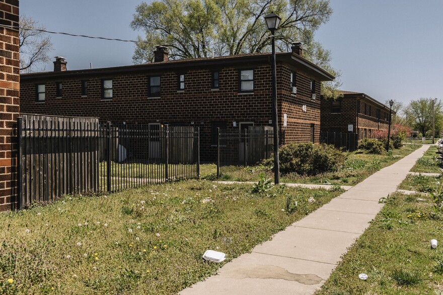 The John Robinson Homes opened in 1943 as a segregated apartment complex for black families in East St. Louis.