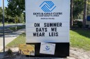 A sign outside the Boys and Girls Club of Northeast Florida on Northwest 51st Street in Gainesville.