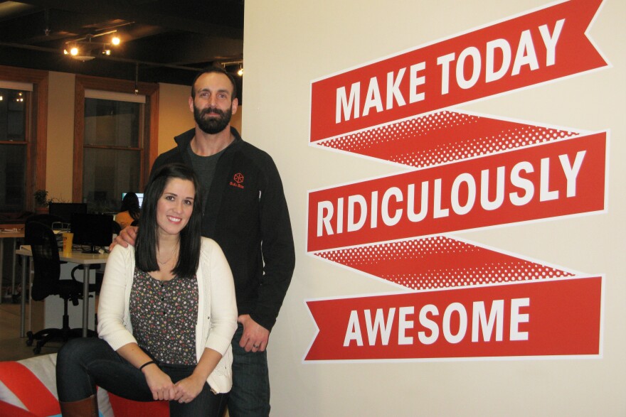 Paul and Stephanie Jarrett are co-founders of the e-commerce platform Bulu Box, in Lincoln, Neb.