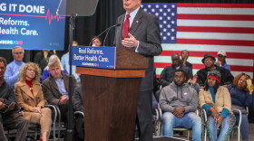 Presidential candidate Michael Bloomberg campaigns in Memphis, December 20, 2019. 