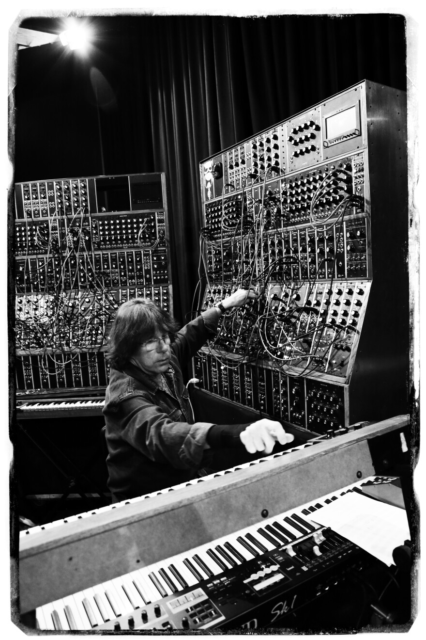 Keith Emerson, classic prog rocker and performer with Moog synthesizers