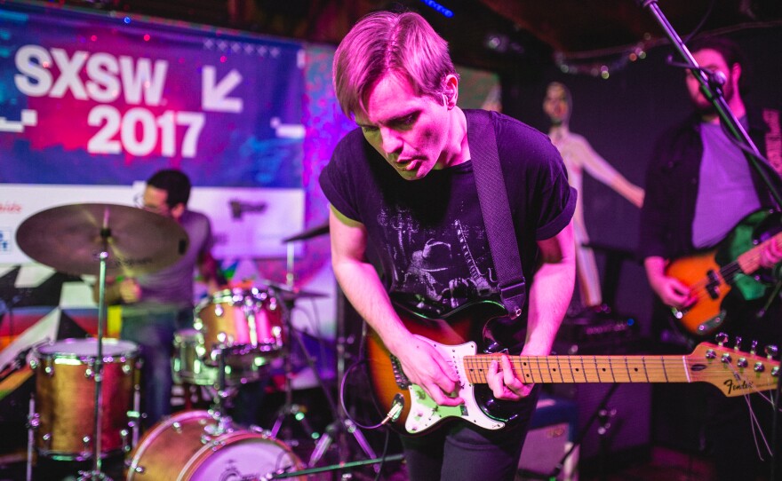 Merchandise at Cheer Up Charlies.