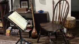 Amir Nojan's home is like a museum of Iranian music