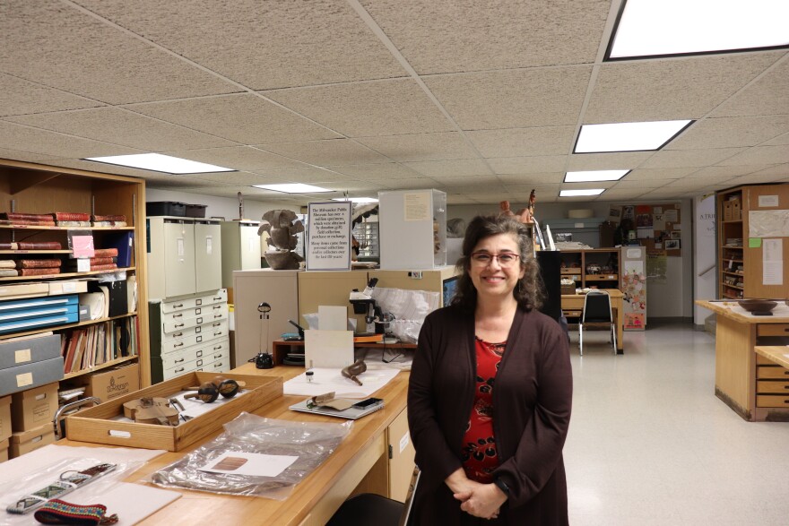 Dawn Scher Tomae is the anthropology curator at the Milwaukee Public Museum.