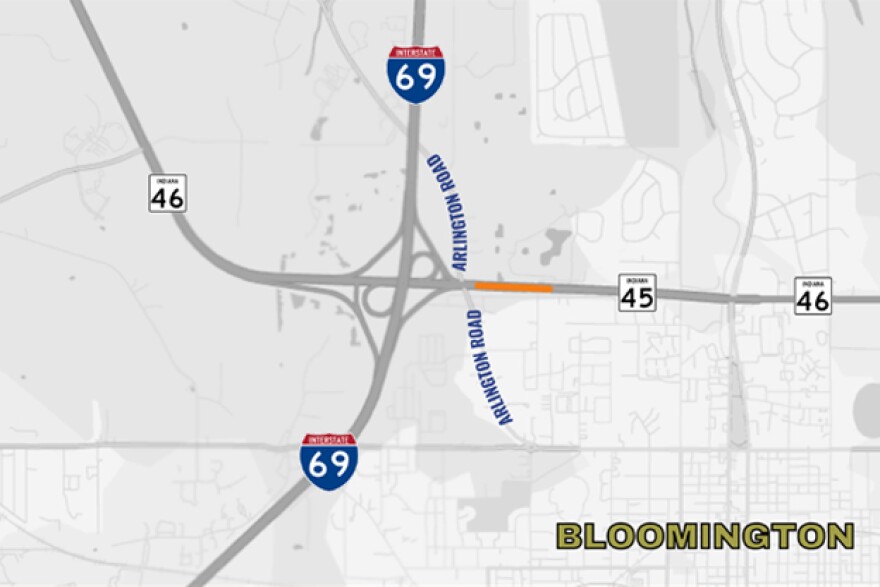 Construction should be completed in early March.