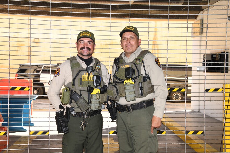 Ventura County Sheriff's deputies can now use load bearing vests instread of traditional belts while on duty to carry gear.