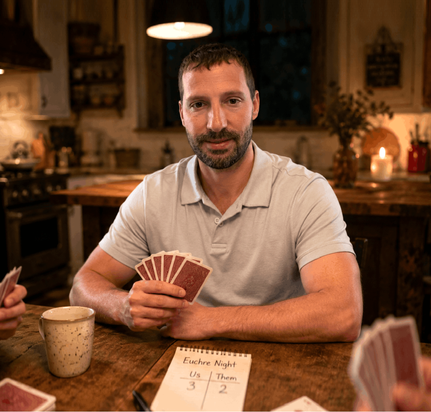 Bringing back the family game night is Hahn's mission