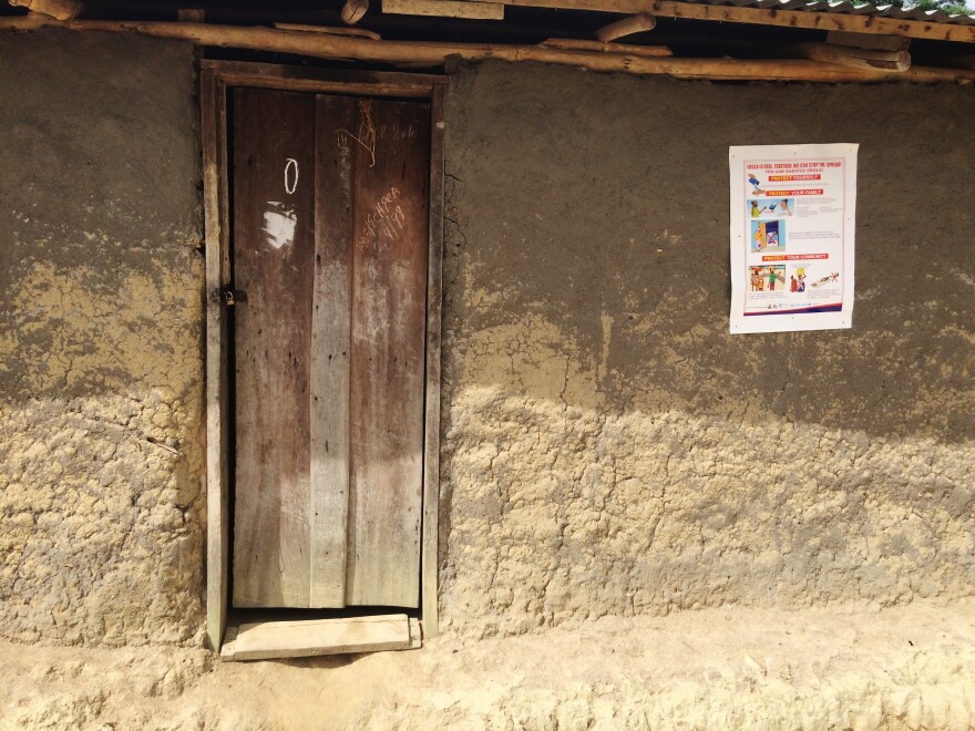 Stanley would not admit that his son had Ebola. Villagers were angry at him for hiding the truth and looted his home.